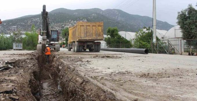 Finike, Demre ve Kaş’a 68 milyon TL’lik altyapı yatırımı