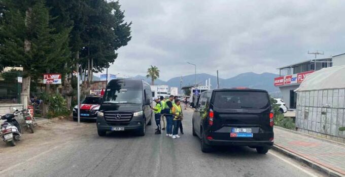Korsan taşımacılık denetiminde 20 araca ceza yazıldı