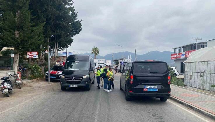 Korsan taşımacılık denetiminde 20 araca ceza yazıldı