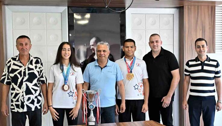 Muratpaşa’nın sporcularından altın zafer