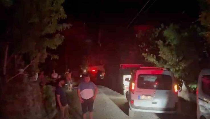 Gazipaşa’da yangın sebebiyle bir mahalle tedbir amaçlı tahliye edildi
