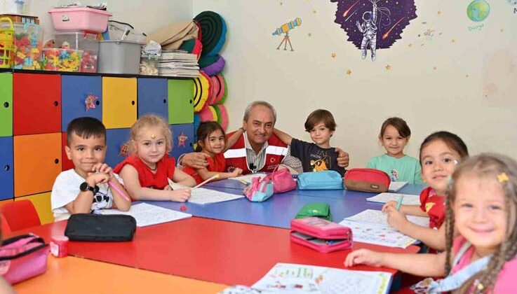 Kepez Belediyesi’nin Erenköy’deki yeni kreş binası hizmete hazır