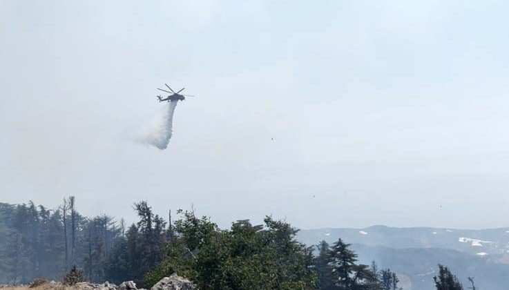 Gazipaşa’daki orman yangını 3. gününde kontrol altına alındı
