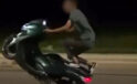Motosiklet üzerinde tehlikeli harekete 59 bin TL ceza