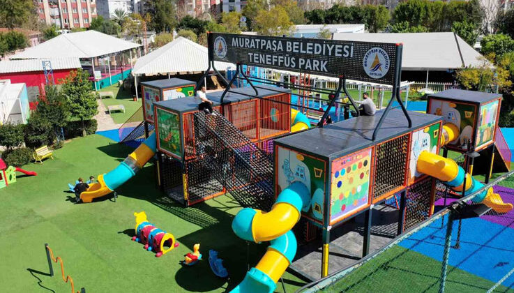 Yaz tatilinde eğlencenin adresi Teneffüs Park oldu