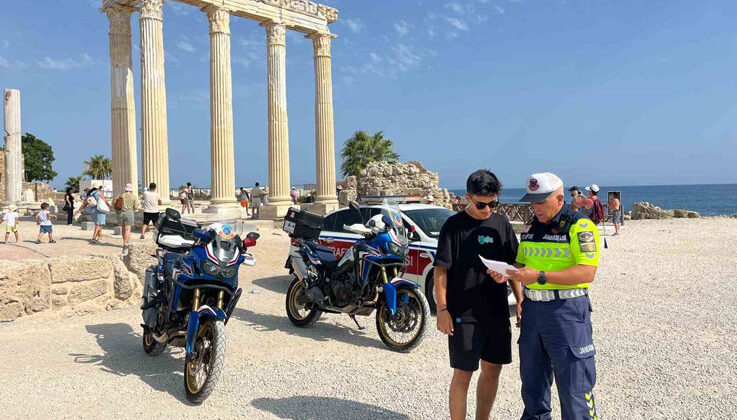 Antalya’da şok motosiklet denetimi: 965 araç trafikten men edildi